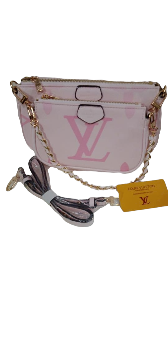 LV Bag - Sling Black, Pink, Cream - Fragrance Deliver SA