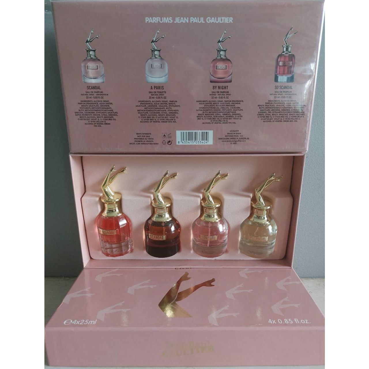 Jean Paul Gaultier Scandal Mini Gift Set - 4x 25ml - Fragrance Deliver SA