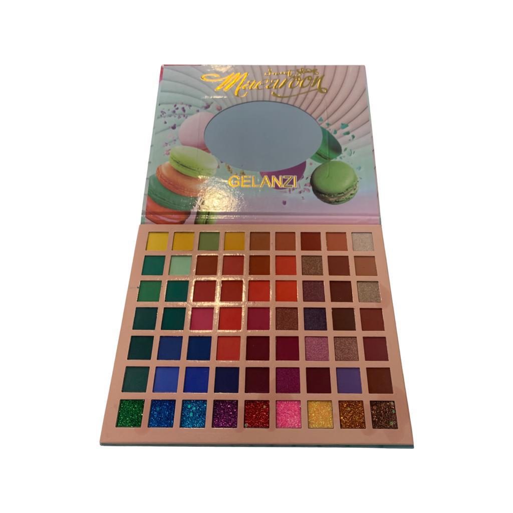 Gelanzi Sweet Shop Macaroon 63 Piece Eye Shadow Palette - Fragrance Deliver SA