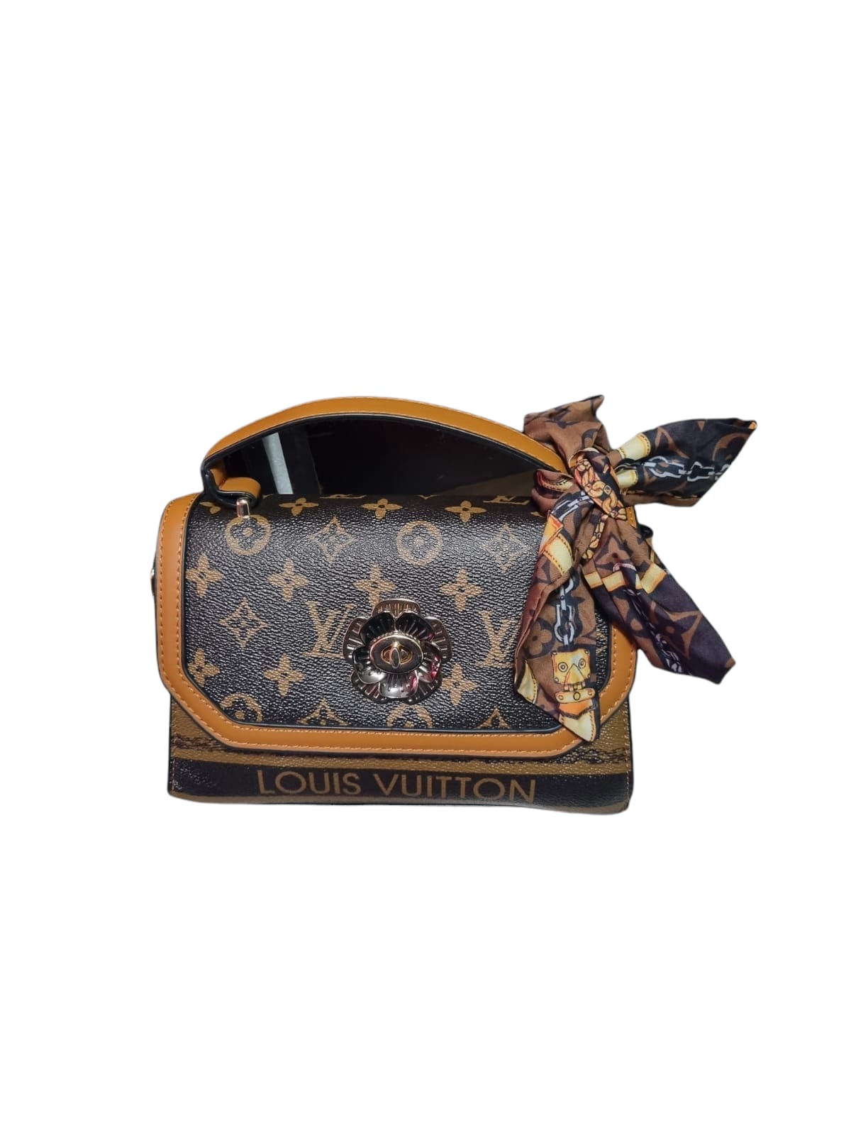 LV Bag - With Scarf Brown or White - Fragrance Deliver SA