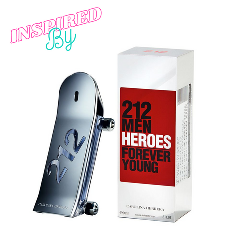 Inspired By CH 212 Heros 100ml - Fragrance Deliver SA