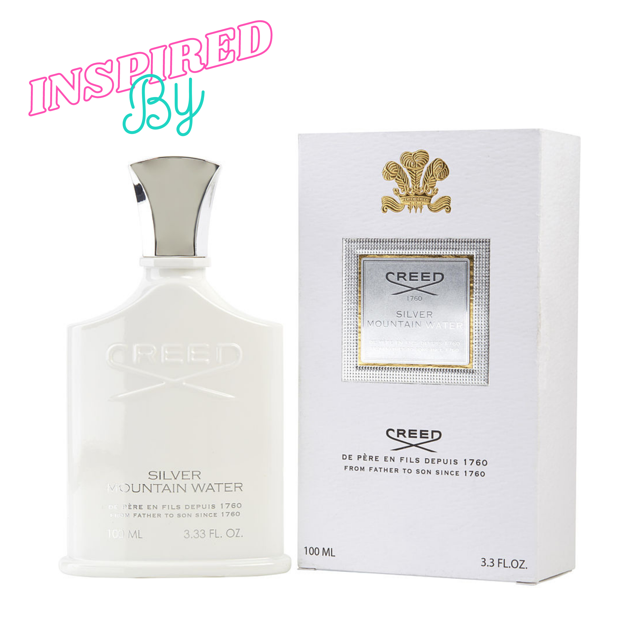 Inspired By Creed Silver Mountain Water Unisex 100ml - Fragrance Deliver SA