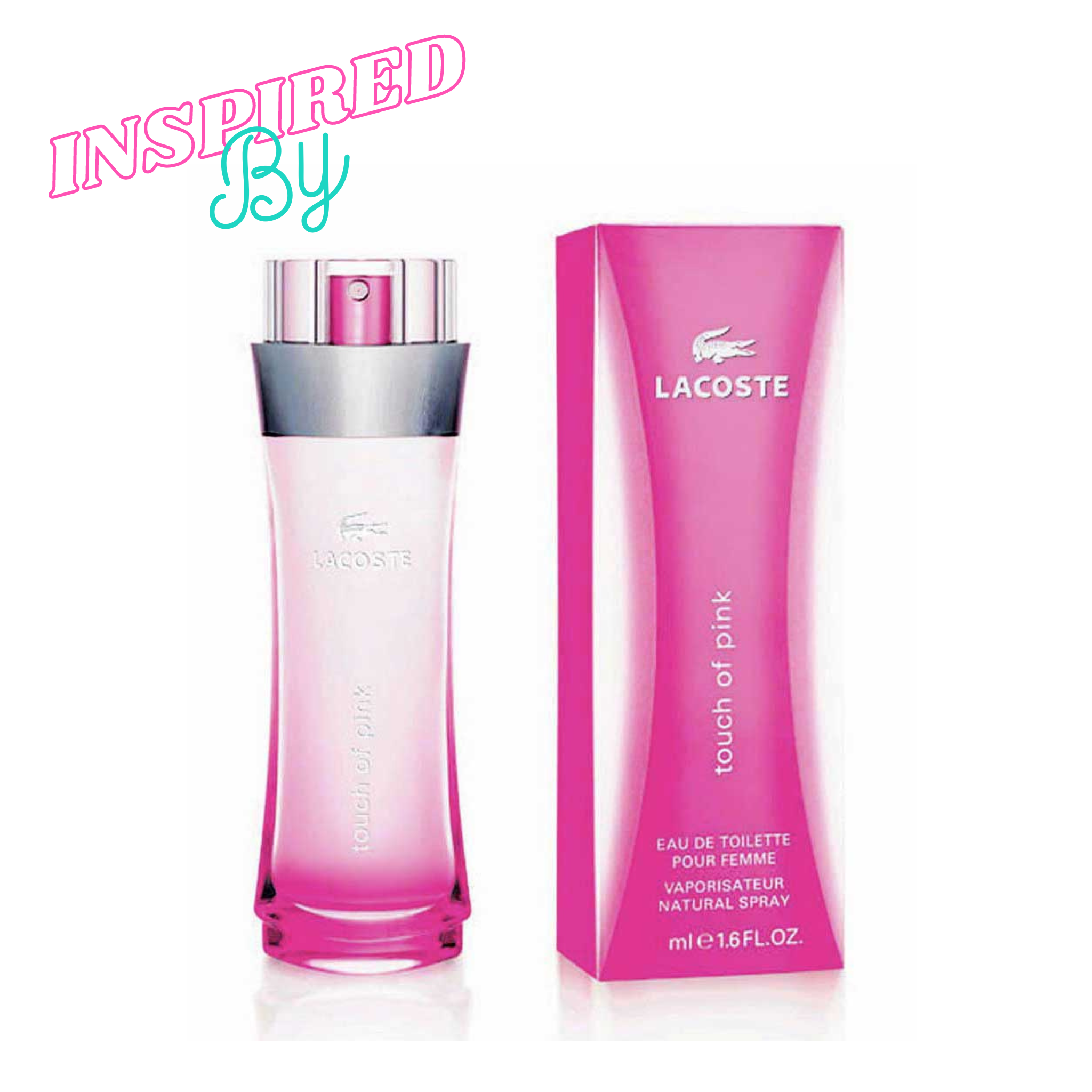 Inspired By Lacoste Touch Of Pink 100ml - Fragrance Deliver SA