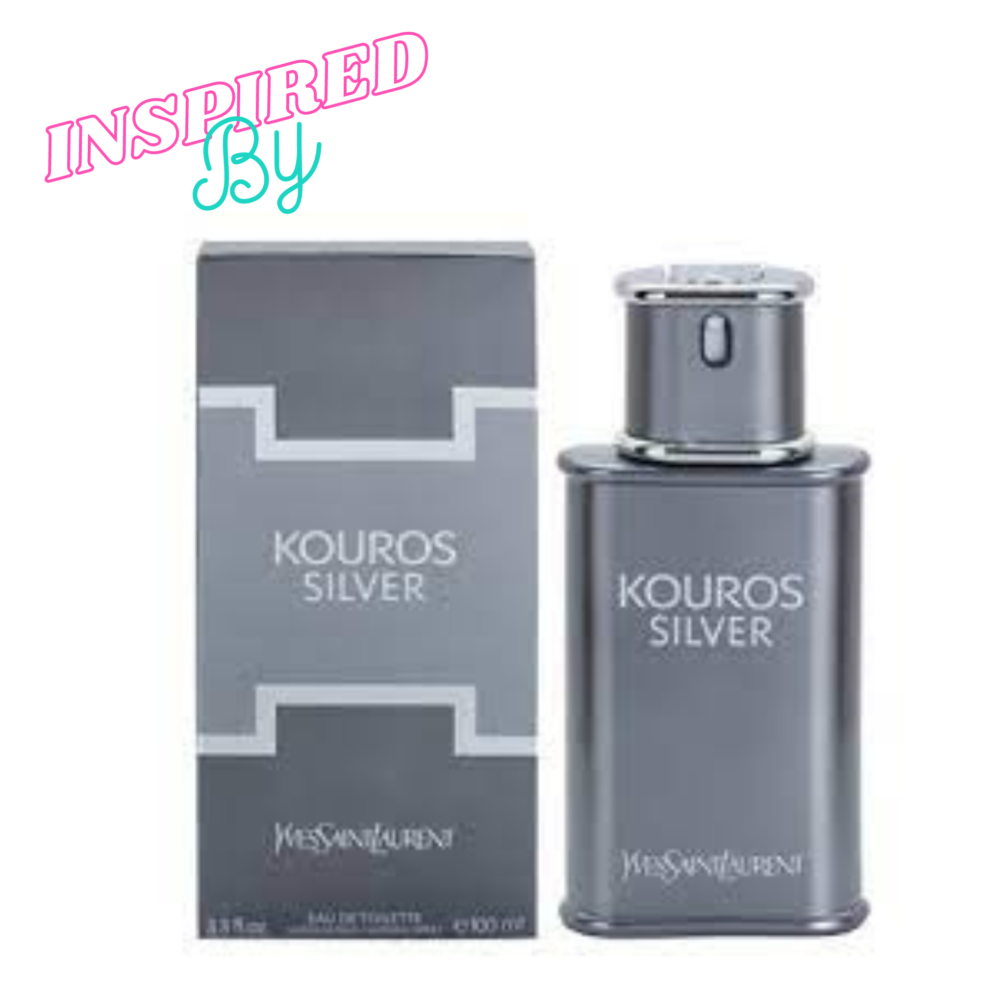 Inspired By Yves Saint Laurent Kouros Silver 100ml - Fragrance Deliver SA