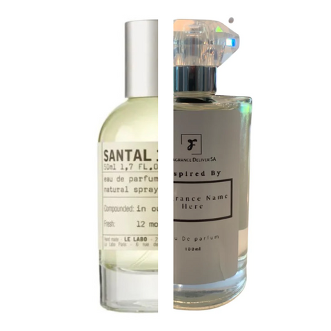 Inspired By Le Labo Santal 33 100ml