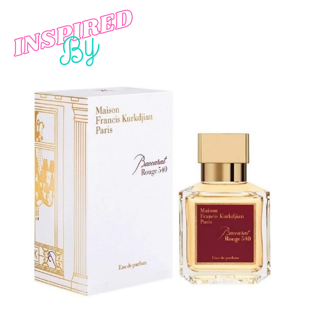 Inspired by Maison Francis Kurkdjian Baccarat Rouge 540 100ml - Fragrance Deliver SA