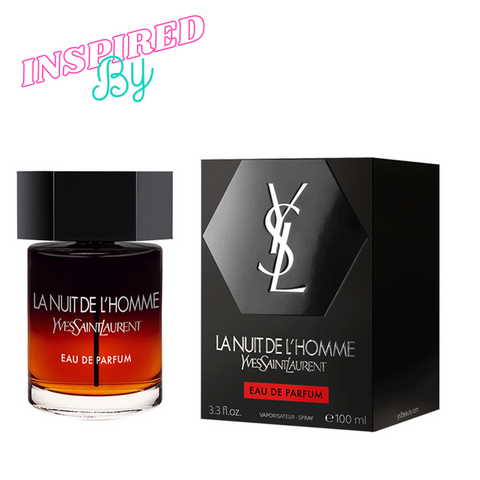 Inspired by Yves Saint Laurent La Nuit de L'Homme EDP 100ml - Fragrance Deliver SA