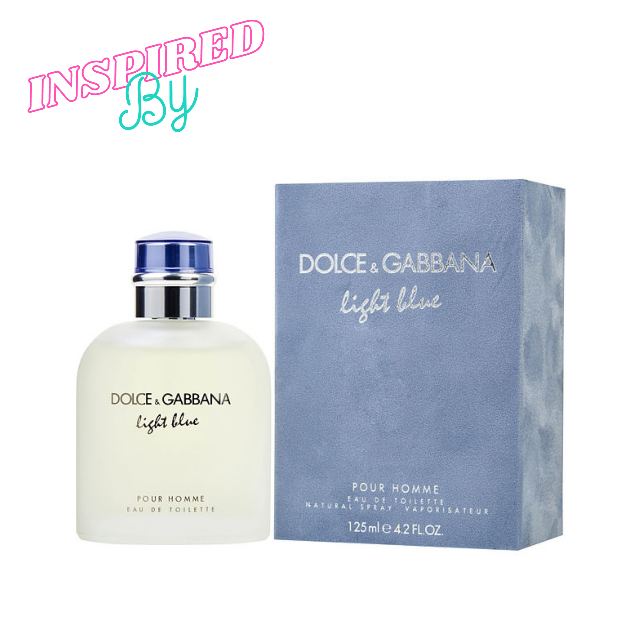 Inspired by D&G Light Blue for Him 100ml - Fragrance Deliver SA