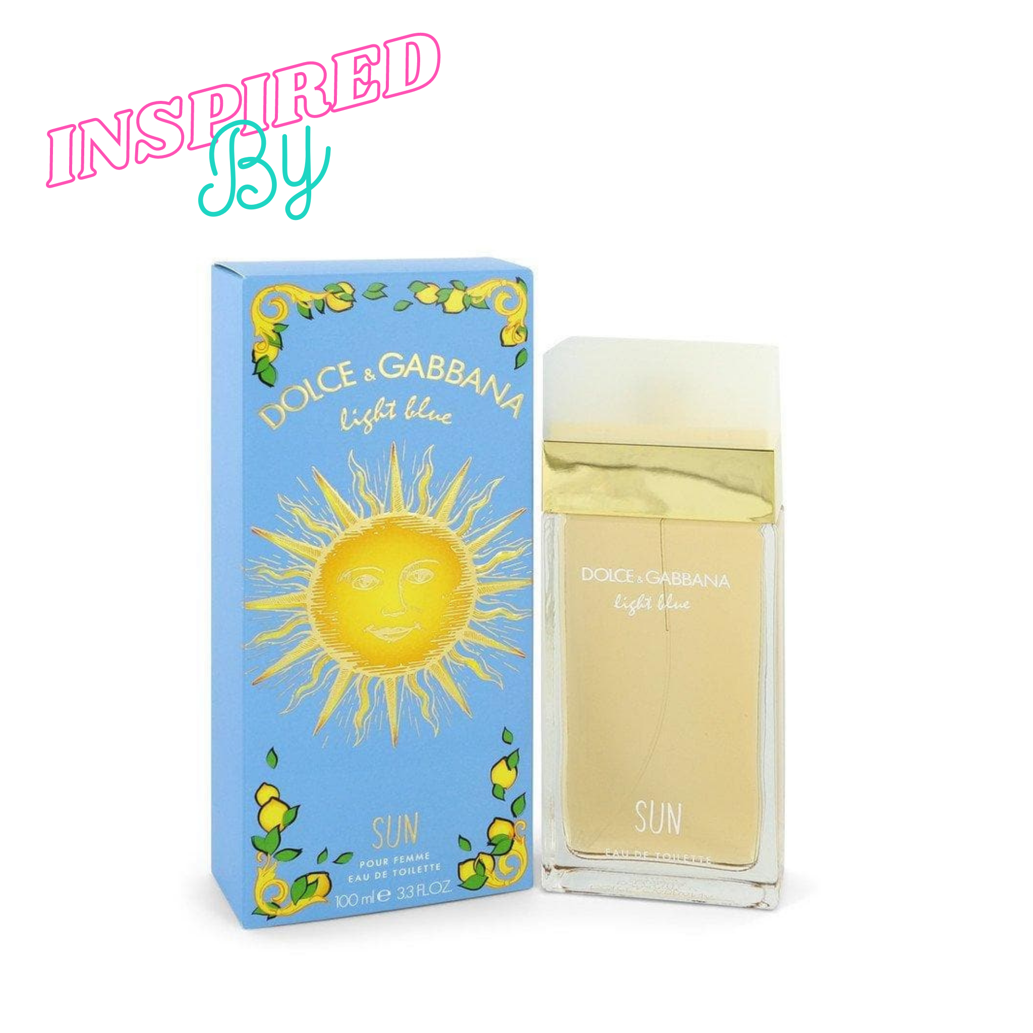 Inspired By D&G Light Blue Sun 100ml - Fragrance Deliver SA