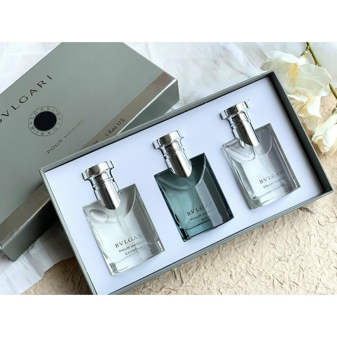 Bvlgari Men Mini Gift Set - 3 x 30ml - Fragrance Deliver SA