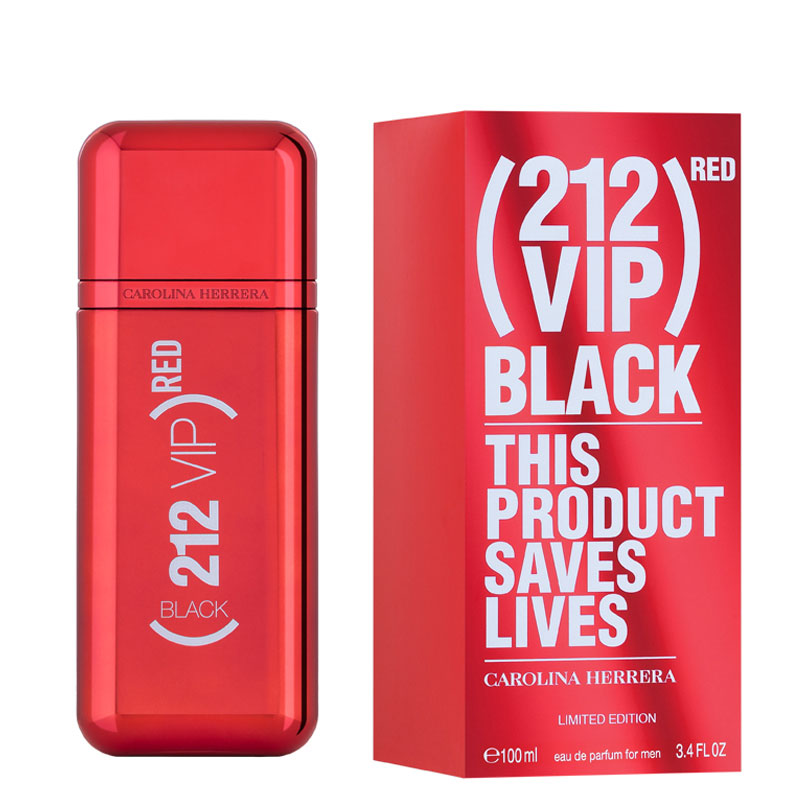 Carolina Herrera 212 VIP Black Red - Fragrance Deliver SA