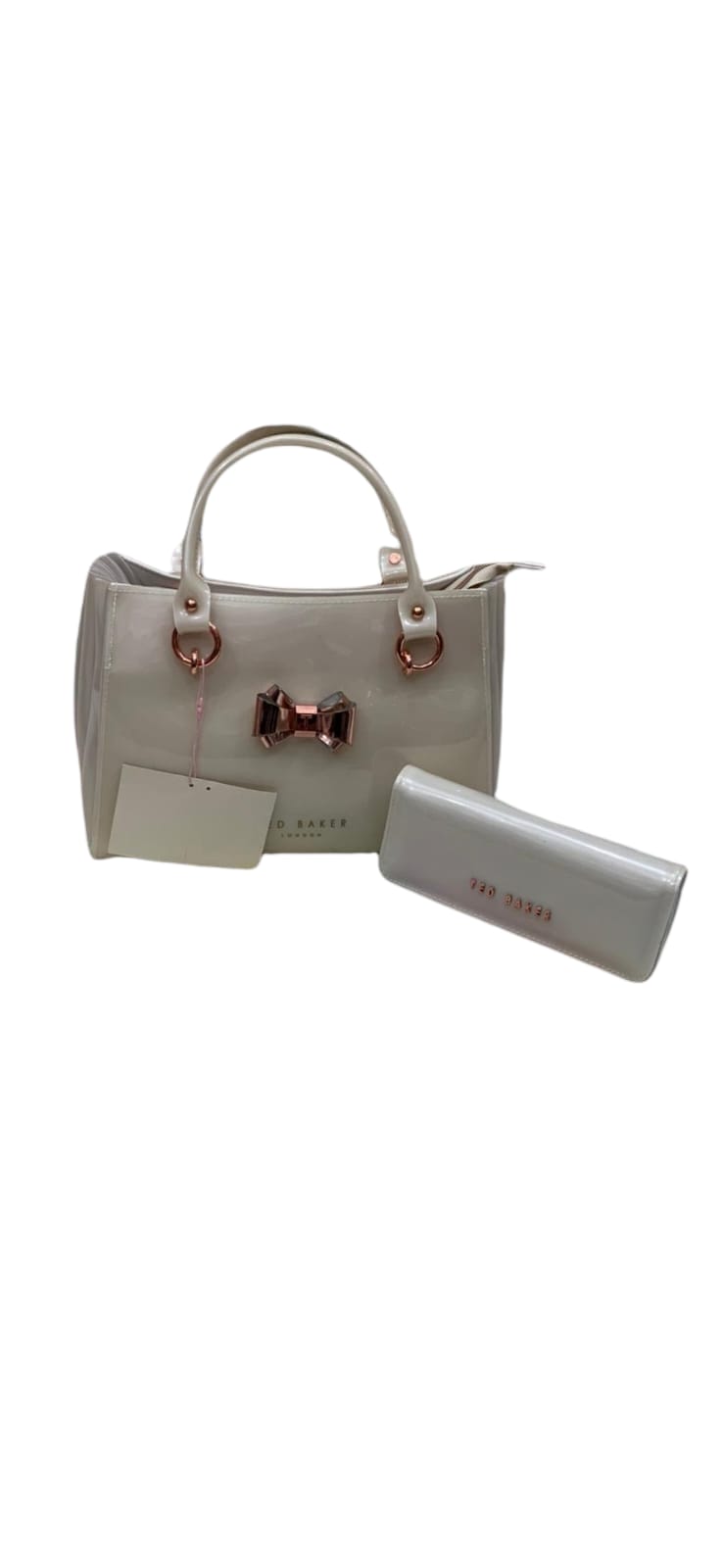 TB Bag - White With Purse - Fragrance Deliver SA