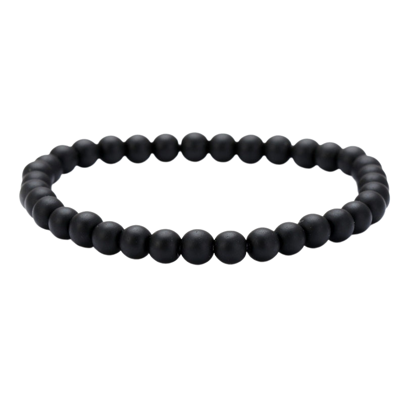Volcanic Stone Bracelet (Black)