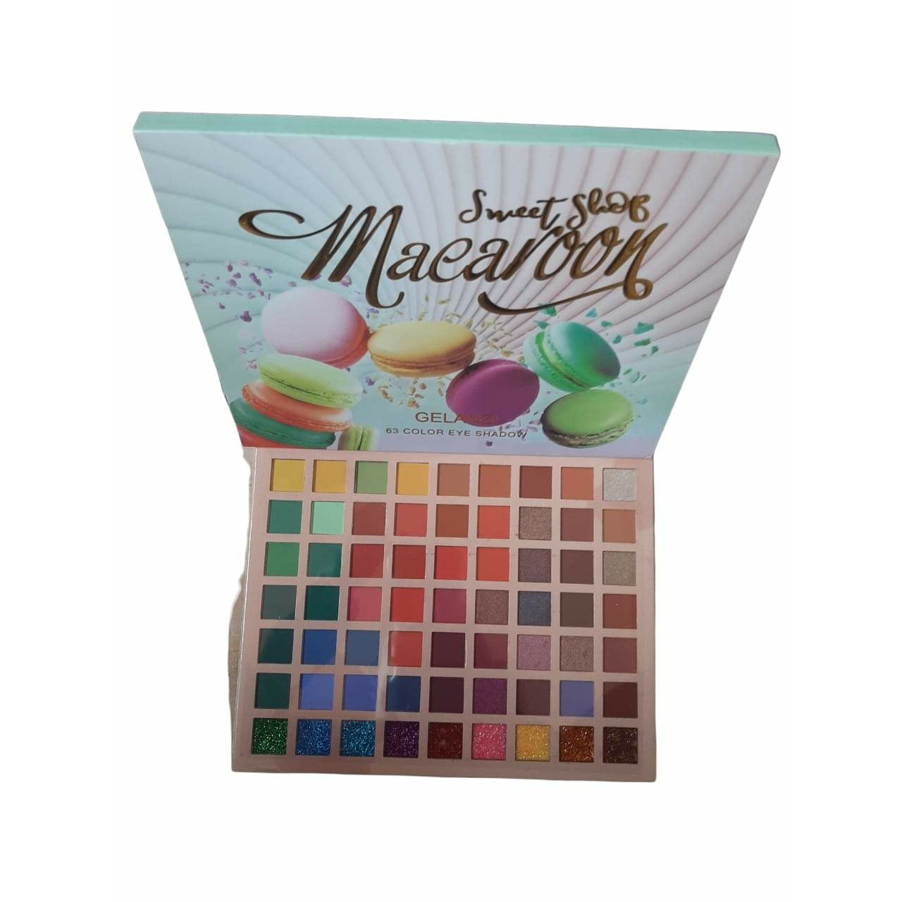 Gelanzi Sweet Shop Macaroon 63 Piece Eye Shadow Palette - Fragrance Deliver SA